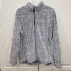 Cozy quarter zip sweater